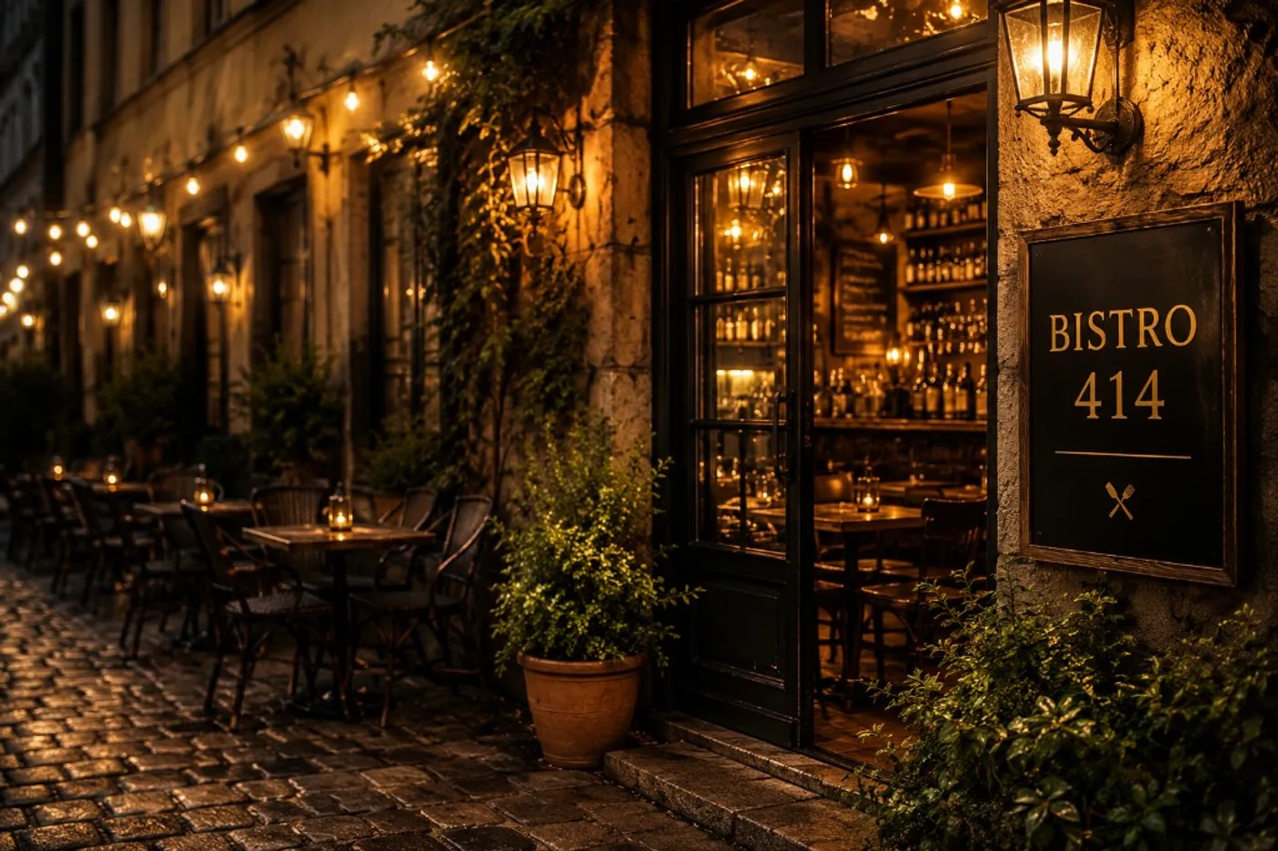 Bistro 414 i Majorna, Göteborg